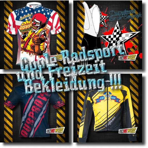 ... hier geht´s zum crazybikewear online Shop fr coole BikeWear↵